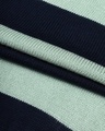 Shop Men's Sage Striped Oversized Sweater
