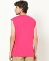 Shop Men's Peppy Pink V Neck T-shirt-Design
