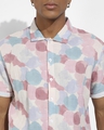 Shop Men's Pink Abstract Printed Shirt