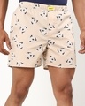 Shop Men's Pink All Over Printed Boxers-Front