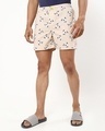 Shop Men's Pink All Over Printed Boxers-Full