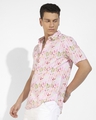 Shop Men's Pink All Over Printed Shirt-Design