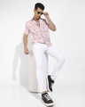 Shop Men's Pink All Over Printed Shirt