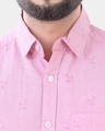 Shop Men's Pink Anchor Printed Shirt