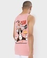 Shop Men's Pink Bad Puddy Tat Club Graphic Printed Vest-Design