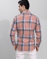Shop Men's Pink Checked Slim Fit Shirt-Design