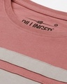 Shop Men's Pink Colourblocked T-shirt-Full