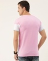 Shop Men's Pink Colourblocked T-shirt