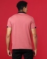 Shop Men's Pink Cotton Polo T-shirt-Design