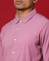 Shop Men's Pink Cotton Shirt