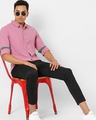 Shop Men's Pink Cotton Shirt