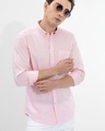 Shop Men's Pink Cotton Shirt
