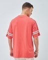 Shop Men's Pink Dunk Graphic Printed Oversized T-shirt