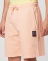 Shop Men's Pink Embroidered Shorts