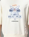 Shop Men's Gardenia Fearless Graphic Printed Super Loose Fit Sweatshirt