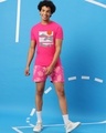 Shop Men's Pink Feel Most Alive T-shirt-Design