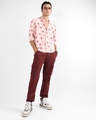 Shop Men's Pink All Over Floral Printed Shirt-Full