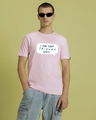 Shop Men's Pink Forever Friends Graphic Printed T-shirt-Front