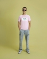 Shop Men's Pink Forever Friends Graphic Printed T-shirt-Full
