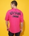Shop Men's Pink Graphic Printed T-shirt-Front