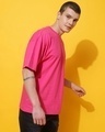 Shop Men's Pink Graphic Printed T-shirt-Full