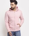 Shop Men's Pink Hoodie-Front