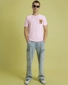 Shop Men's Pink Hug It Out Graphic Printed T-shirt-Full