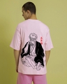 Shop Men's Pink Jujutsu Sorcerer Graphic Printed Oversized T-shirt-Design