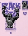 Shop Men's Pink King T Challa Graphic Printed Oversized T-shirt
