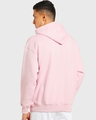 Shop Men's Pink Oversized Hoodie-Design