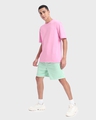 Shop Men's Pink Oversized T-shirt