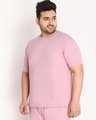 Shop Men's Pink Plus Size T-shirt-Design
