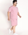 Shop Men's Pink Plus Size T-shirt