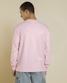 Shop Men's Pink Oversized T-shirt-Full