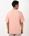 Shop Men's Pink Oversized T-shirt-Full