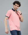 Shop Men's Pink Polo T-shirt-Design