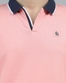 Shop Men's Pink Polo T-shirt