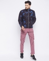 Shop Men's Pink Oversized Polyester Cargo Pocket Track Pants