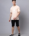 Shop Men's Pink Printed Super Loose Fit T-shirt