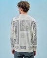 Shop Men's Gardenia All Over Paisley Printed Sweatshirt-Design