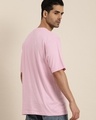 Shop Men's Pink Racing Typography Oversized T-shirt-Design