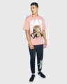 Shop Men's Pink Rap God Graphic Printed Oversized T-shirt-Design