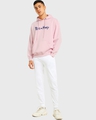 Shop Men's Pink Ricklaxation Graphic Printed Oversized Hoodies