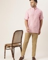 Shop Men's Pink Kurta-Full