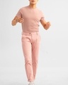 Shop Men's Pink Slim Fit Chinos-Full