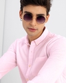 Shop Men's Pink Slim Fit Shirt-Full