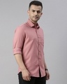 Shop Men's Pink Slim Fit Shirt-Full