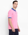 Shop Men's Pink Slim Fit T-shirt-Full