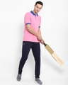Shop Men's Pink Slim Fit T-shirt