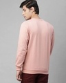 Shop Men's Pink Solidarity Typography Sweatshirt-Full